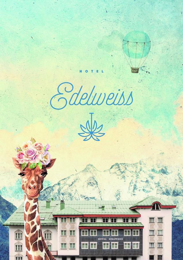 Hotel Edelweiss Zuers Bagian luar foto