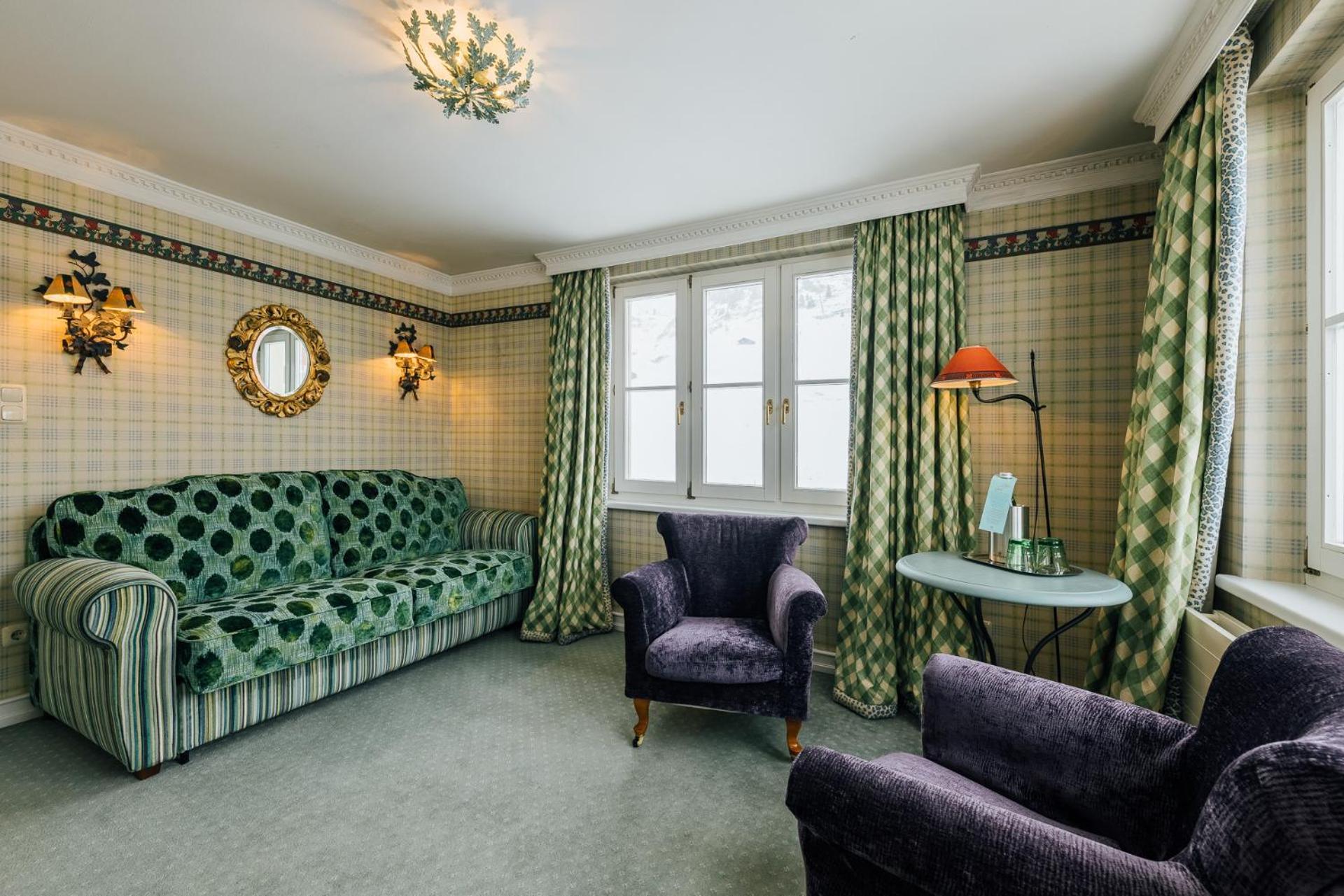 Hotel Edelweiss Zuers Bagian luar foto