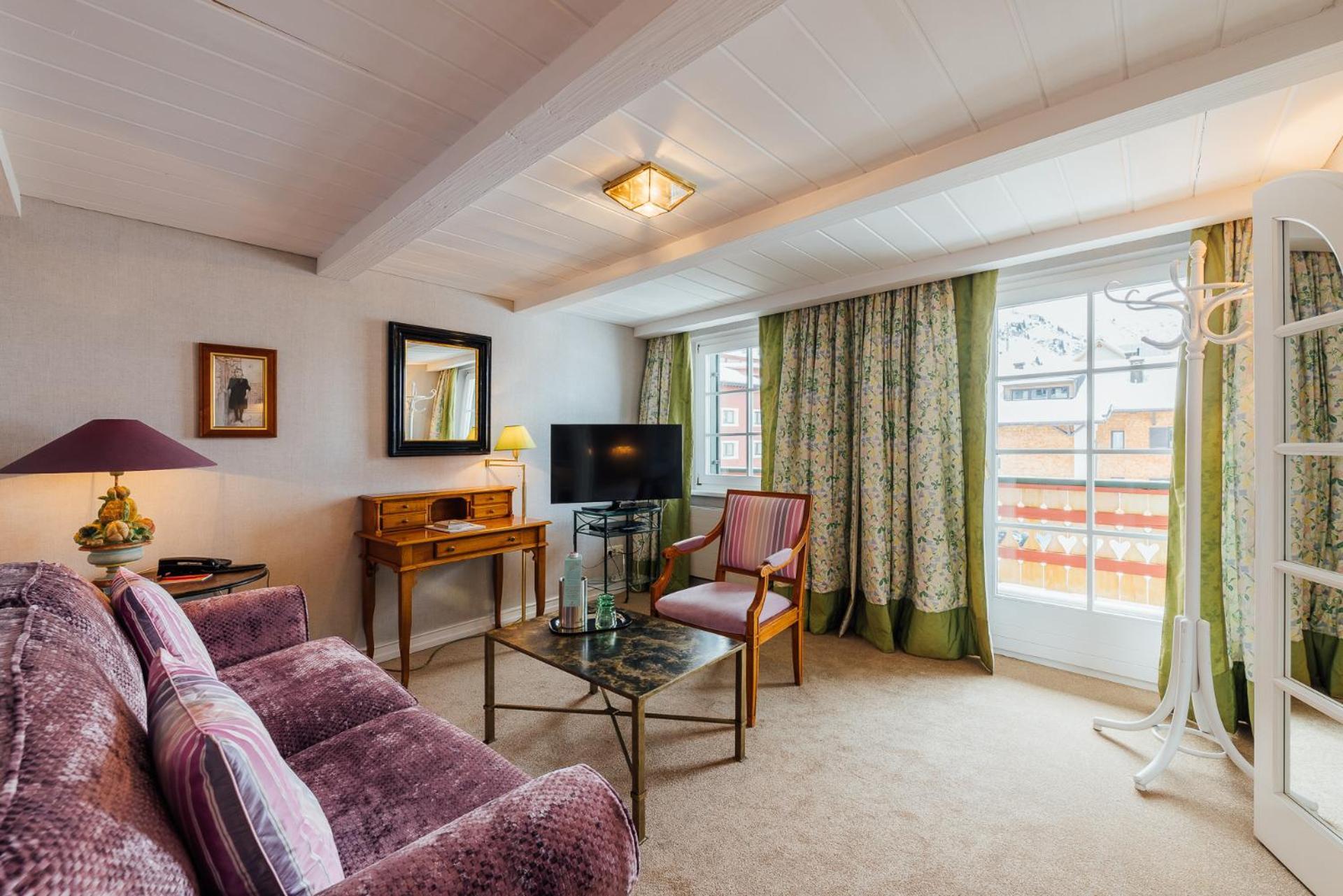Hotel Edelweiss Zuers Bagian luar foto